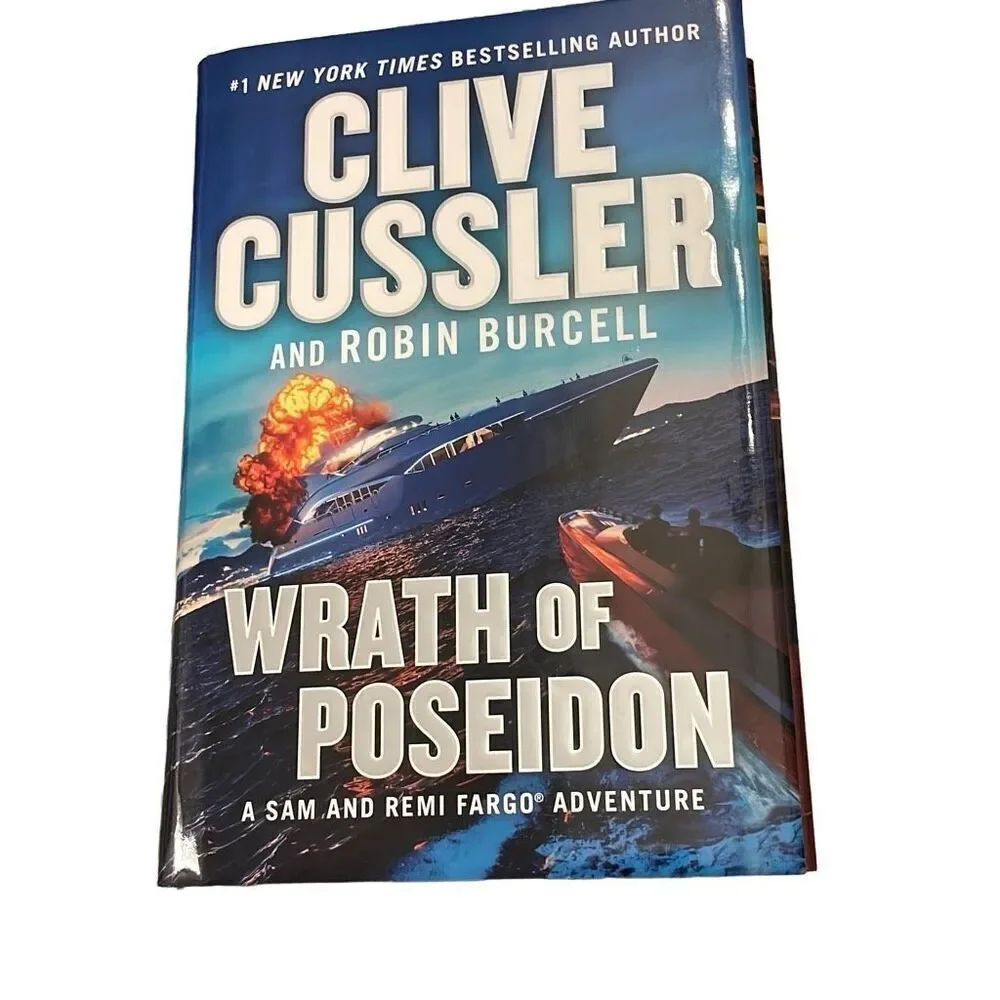 Wrath of Poseidon A Sam and Remi Fargo Adventure Book New‎